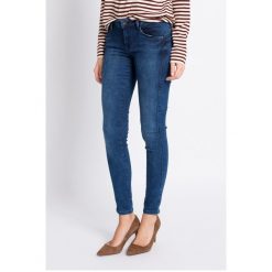 Pepe Jeans - Jeansy. Niebieskie jeansy damskie marki Pepe Jeans, z elastanu. W wyprzedaży za 199,90 zł.