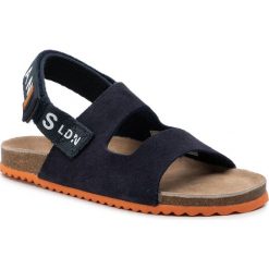 Sandały PEPE JEANS - Bio Sandal PBS90035 Navy 595. Niebieskie sandały chłopięce Pepe Jeans, z jeansu. W wyprzedaży za 109,00 zł.