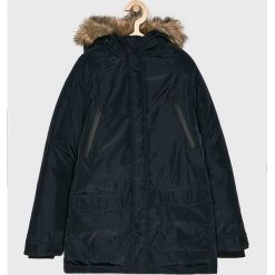 Blukids - Kurtka dziecięca 140-170 cm. Niebieskie kurtki chłopięce Blukids, z poliesteru, długie. W wyprzedaży za 119,90 zł.