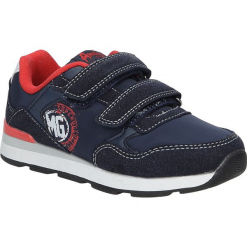Granatowe buty sportowe na rzepy American BS-C2909. Czarne buciki niemowlęce American, na rzepy. Za 69,99 zł.