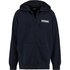 Napapijri BUKA FULL Bluza rozpinana blu marine. Niebieskie kardigany męskie Napapijri, xxl, z bawełny. W wyprzedaży za 399,20 zł.