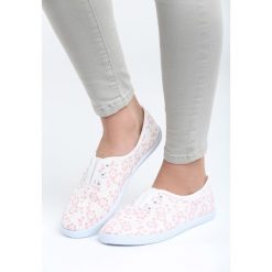 Białe Tenisówki How We Do. Białe trampki i tenisówki damskie Born2be, w kwiaty, bez zapięcia. Za 29,99 zł.