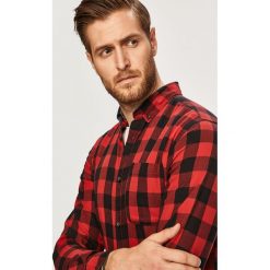 Produkt by Jack & Jones - Koszula. Różowe koszule męskie PRODUKT by Jack & Jones, xl, bez wzorów, z bawełny, button down, z długim rękawem. W wyprzedaży za 79,90 zł.