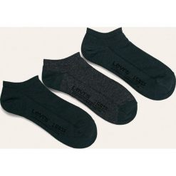 Levi's - Skarpety (3 pack). Niebieskie skarpetki męskie Levi's®, bez wzorów, z elastanu. Za 39,90 zł.