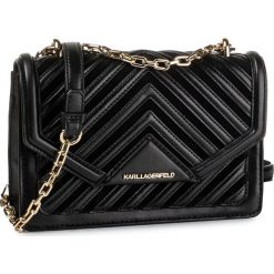 Torebka KARL LAGERFELD - 96KW3025 Black/Gold. Czarne torebki klasyczne damskie KARL LAGERFELD, bez wzorów, ze skóry, wizytowe, bez dodatków. Za 1619,00 zł.