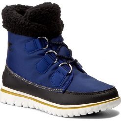 Buty zimowe damskie: Śniegowce SOREL – Cozy Carnival NL2297 Aviation/Black 465