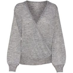 Only Sweter Damskie Elani L / S Sweterek Knt Jasnoszary Melanż (Rozmiar Xs). Szare swetry klasyczne damskie marki ONLY, s, melanż. W wyprzedaży za 48,00 zł.