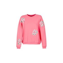 Bluzy Pepe jeans ROSE. Różowe bluzy damskie Pepe Jeans, s, bez wzorów, z jeansu, bez rękawów, bez kaptura. Za 258,30 zł.