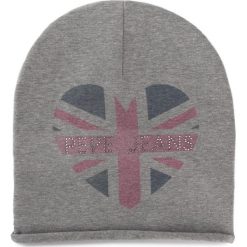 Czapka PEPE JEANS - Heart Beanie PG040189 Multi 0AA. Szare czapki damskie Pepe Jeans, bez wzorów, z bawełny. W wyprzedaży za 59,00 zł.