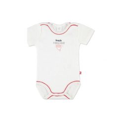 Body niemowlęce: KANZ Baby Body dziecięce z krótkim rękawem snow white
