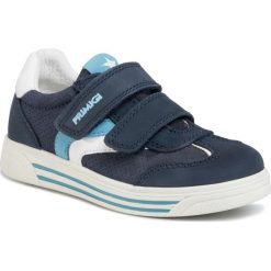 Sneakersy PRIMIGI - 5377033 M Azzu. Niebieskie trampki chłopięce Primigi, bez wzorów, ze skóry ekologicznej, na rzepy. Za 259,00 zł.