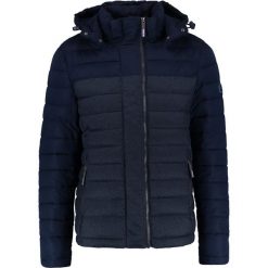 Kurtki męskie: Superdry FUJI COLOUR BLOCK ZIPHOOD Kurtka przejściowa true navy/denim marl