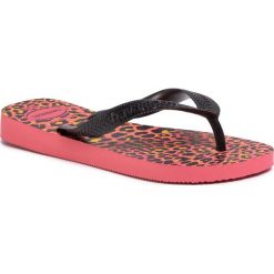 Japonki HAVAIANAS - Top Animals Cf 41329207600 Pink Porcelain. Czarne klapki damskie Havaianas, bez wzorów, z tworzywa sztucznego, bez kołnierzyka. Za 69,00 zł.