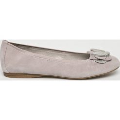Tamaris - Baleriny. Szare baleriny damskie marki Tamaris, ze skóry. Za 219,90 zł.