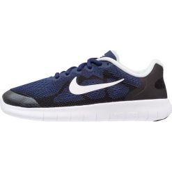 Nike Performance FREE RUN 2 Obuwie do biegania neutralne binary blue/white/black. Niebieskie buty do biegania damskie marki Nike Performance, z materiału. W wyprzedaży za 220,35 zł.