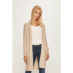 Only - Kardigan. Brązowe swetry damskie ONLY, s, bez wzorów, z poliesteru. W wyprzedaży za 89,90 zł.