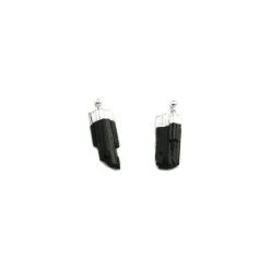 Earrings Turmalin srebro. Czarne kolczyki damskie marki Brazi druse jewelry, srebrne, na sztyftcie. Za 170,00 zł.