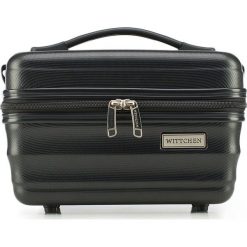 Kosmetyczka 56-3A-354-10. Czarne kosmetyczki damskie Wittchen, w paski. Za 99,00 zł.
