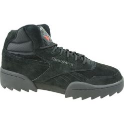 Reebok Exofit Hi Plus Rippleboot FU9124 buty zimowe, trzewiki męskie czarne 42,5. Czarne buty zimowe sportowe męskie Reebok, za kostkę, bez zapięcia, thinsulate. W wyprzedaży za 319,99 zł.