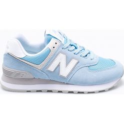 New Balance - Buty WL574ESB. Szare buty sportowe damskie marki New Balance, z materiału. W wyprzedaży za 299,90 zł.
