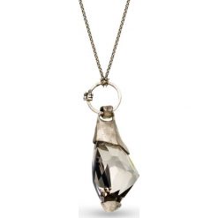 PROMOCJA Naszyjnik - srebro 925, Swarovski. Szare naszyjniki męskie marki W.KRUK, srebrne. W wyprzedaży za 489,00 zł.