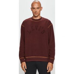 Levi's - Bluza. Brązowe bluzy męskie Levi's®, s, bez wzorów, z poliesteru, z okrągłym kołnierzem, bez rękawów, bez kaptura. Za 319,90 zł.