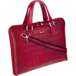 Torba z wŁoskiej skÓry aktÓwka croco rovicky. Aktówki damskie ROVICKY, w paski, ze skóry, eleganckie. Za 329,00 zł.