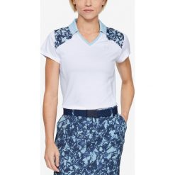 Under Armour Zinger Polo Koszulka Niebieski Biały. Niebieskie koszulki damskie Under Armour, xs, bez wzorów, z elastanu, polo, bez rękawów. Za 309,95 zł.