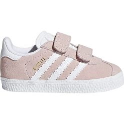 Buty adidas Gazelle CF I (AH2229). Różowe buty dziewczęce sportowe Adidas, bez wzorów, ze skóry, bez zapięcia, Adidas Gazelle. Za 199,99 zł.