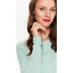 T-shirty damskie: T-SHIRT DŁUGI RĘKAW DAMSKI GŁADKI