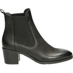 Botki - 55A001 NE297. Szare botki damskie skórzane Venezia. Za 239,00 zł.