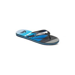 Japonki Quiksilver Molokai Slash Logo - Chancletas. Niebieskie klapki męskie Quiksilver, bez wzorów. Za 56,58 zł.