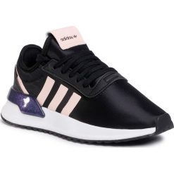 Buty adidas - U Path X W FV9256 Cblack/Cblack/Hazcor. Czarne półbuty damskie Adidas, bez wzorów, ze skóry ekologicznej, bez obcasa, bez zapięcia. Za 379,00 zł.