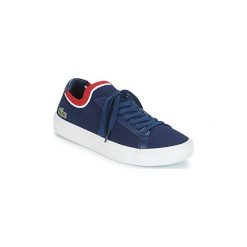 Buty Lacoste LA PIQUÉE 119 1. Niebieskie trampki męskie Lacoste, bez wzorów, bez zapięcia. Za 467,10 zł.