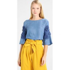 Bluzki damskie: More & More Bluzka mid blue denim