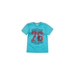 T-shirty chłopięce z krótkim rękawem: t-shirt krótki rękaw chłopięcy gładki, z printem