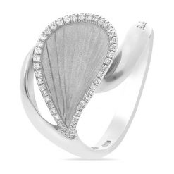 Złoty Pierścionek - złoto 750, Brylant 0,11ct. Żółte pierścionki damskie W.KRUK, z brylantem, złote. Za 12900,00 zł.