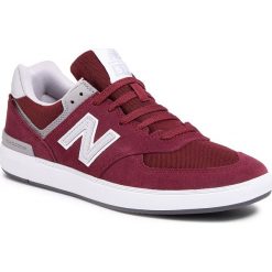 Sneakersy NEW BALANCE - AM574BRB Bordowy. Czerwone sneakersy męskie New Balance, bez zapięcia. Za 329,00 zł.