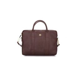 Skórzana torba na laptopa Felice Gold FG04 bordowa - bordowy. Czerwone torby na laptopa Felice, ze skóry, eleganckie. Za 399,99 zł.