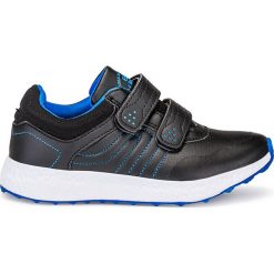 BUTY DZIECIĘCE NA RZEP KT004 - CZARNE. Czarne buciki niemowlęce Inny, z materiału. Za 59,00 zł.