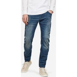 G-Star Raw - Jeansy. Niebieskie jeansy męskie G-Star RAW, z aplikacjami, retro. Za 559,90 zł.