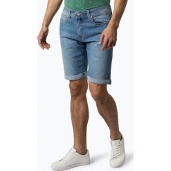 Pierre Cardin - Męskie spodenki jeansowe – Future Flex, niebieski. Niebieskie spodenki i szorty męskie Pierre Cardin, m, bez wzorów, z jeansu. Za 149,95 zł.