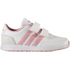 Buciki niemowlęce chłopięce: Adidas Buty Vs Switch 2 Cmf C Footwear White/Light Pink/Super Pink 30,5