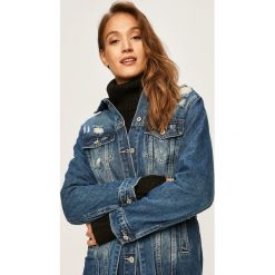 Haily's - Kurtka jeansowa. Niebieskie kurtki damskie Haily's, s, w paski, z elastanu, długie, bez kaptura. W wyprzedaży za 179,90 zł.