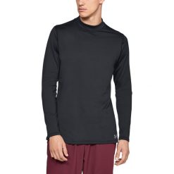 Under Armour ColdGear® Armour Koszulka Czarny. Czarne podkoszulki męskie Under Armour, l, bez wzorów, z elastanu, z długim rękawem. Za 257,95 zł.