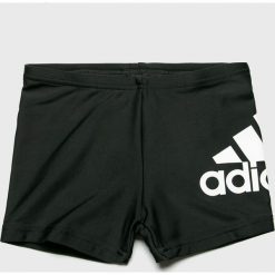 Adidas Performance - Kąpielówki dziecięce 104-176 cm. Czarne kąpielówki chłopięce marki adidas Performance, bez wzorów, z elastanu. Za 59,90 zł.