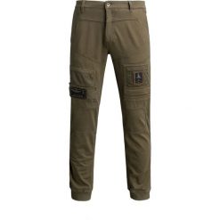 Spodnie AERONAUTICA MILITARE Zielony. Zielone bez kategorii Aeronautica Militare, moro, z bawełny, militarne. Za 742,00 zł.