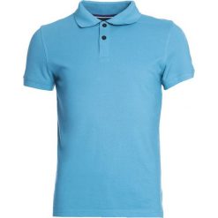 Niebieska Koszulka Strong Minded. Niebieskie koszulki męskie Born2be, s, bez wzorów, polo, bez rękawów. Za 49,99 zł.