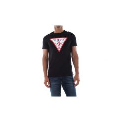 T-shirty z krótkim rękawem Guess M94I42 I3Z00 CORE TEE. Czarne t-shirty męskie Guess, xl, z aplikacjami, bez kołnierzyka, krótkie. Za 119,05 zł.