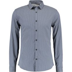 Koszule męskie na spinki: Lindbergh MIX DESIGN Koszula blue